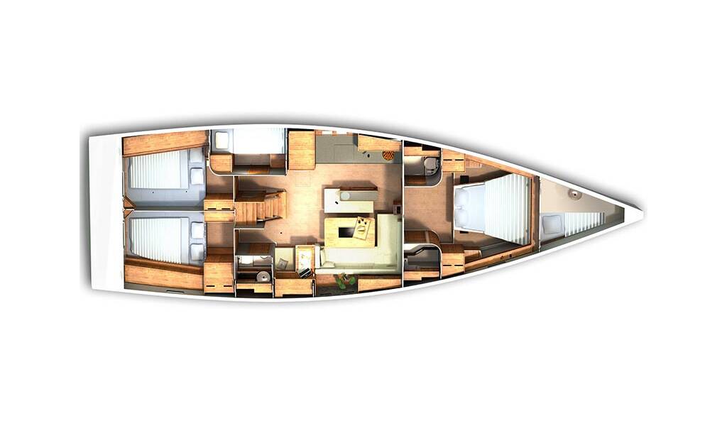 Sailing yacht Hanse 505 