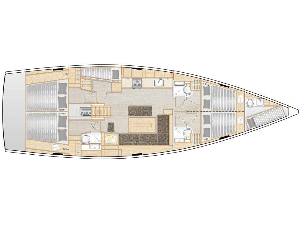 Segelyachten Hanse 508 Apollo