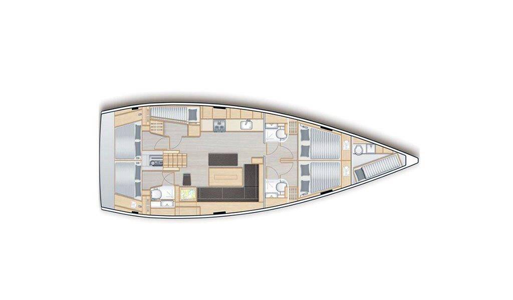 Segelyachten Hanse 508 Alian