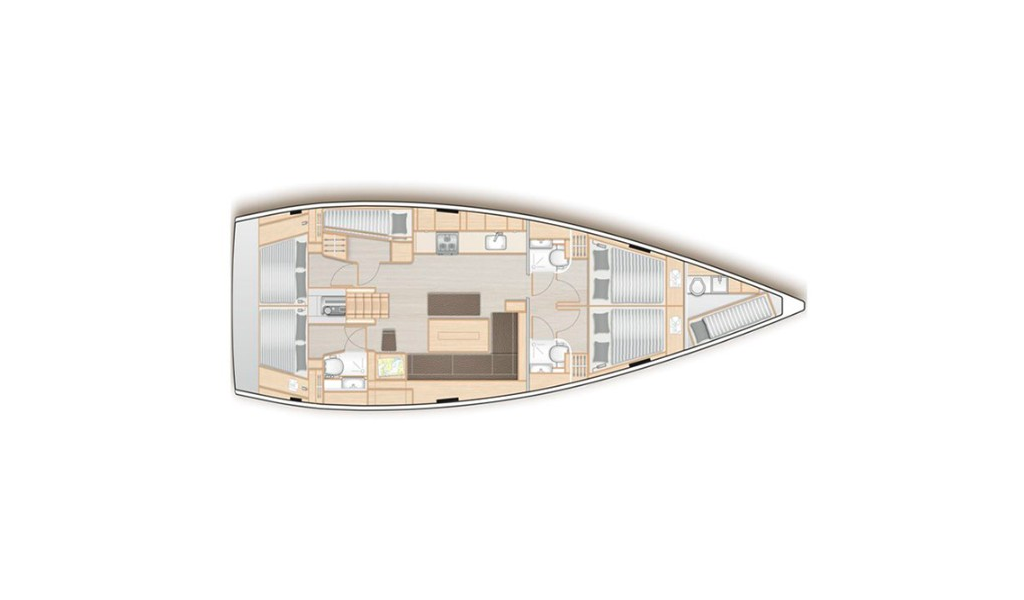 Segelyachten Hanse 508 El Grande