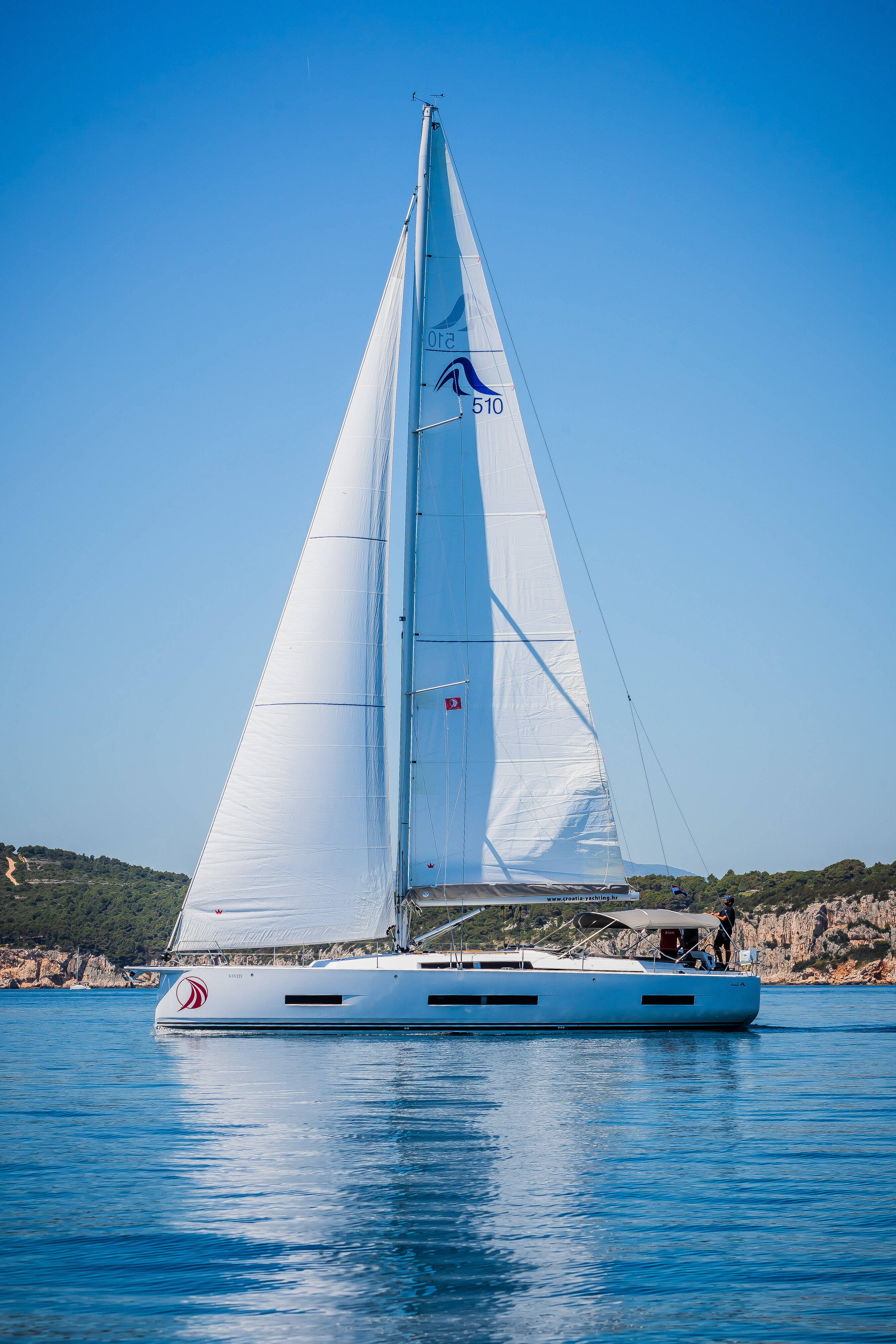 Sailing yacht Hanse 510 Vivid