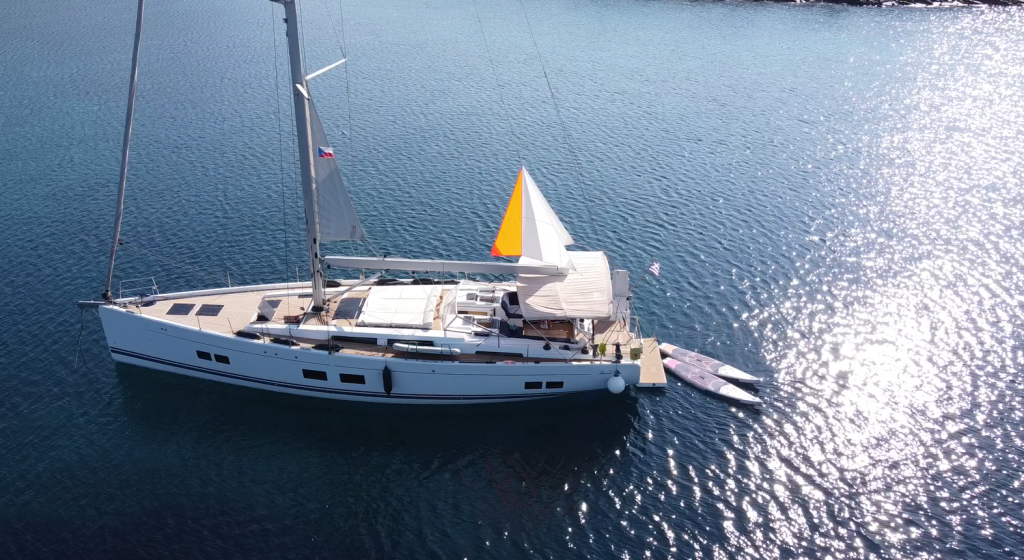 Segelyachten Hanse 588 Amadea