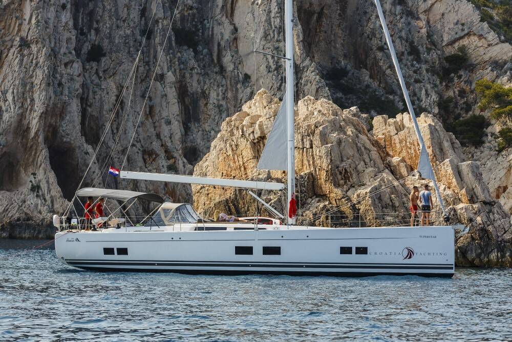 Sailing yacht Hanse 588 Superstar