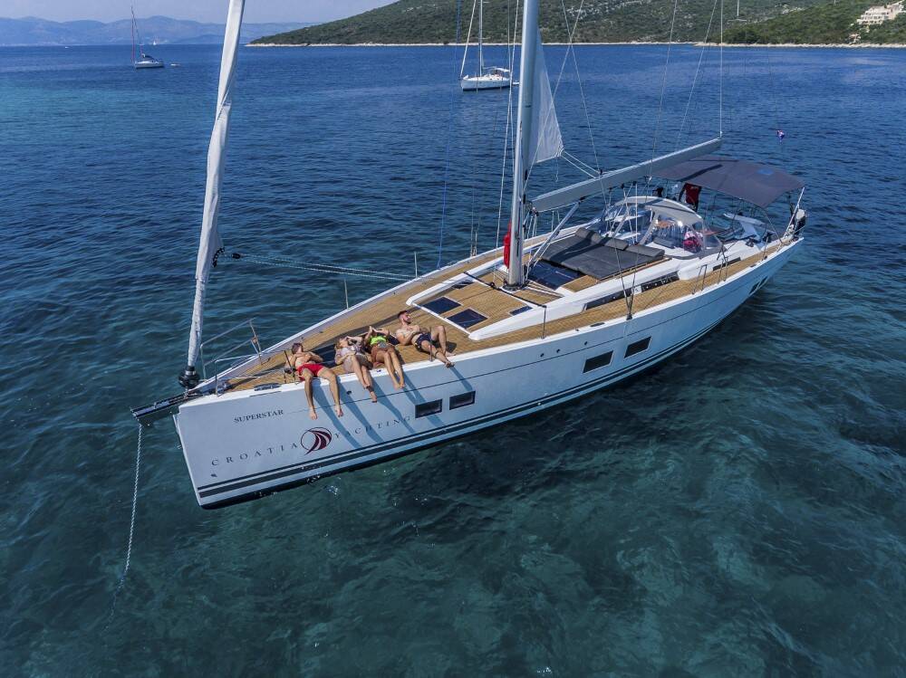 Sailing yacht Hanse 588 Superstar