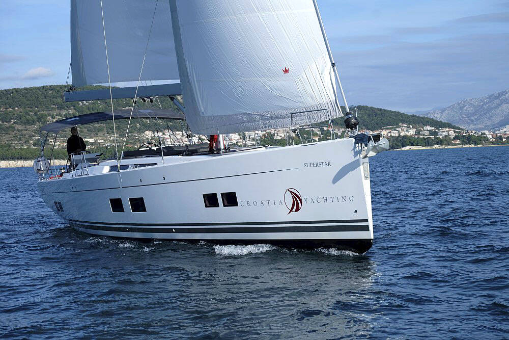 Sailing yacht Hanse 588 Superstar