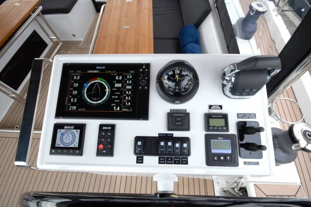 Sailing yacht Hanse 588 Eclipse