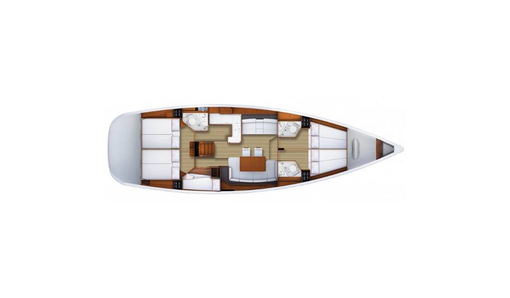 Sailing yacht Jeanneau 53 Madeleine