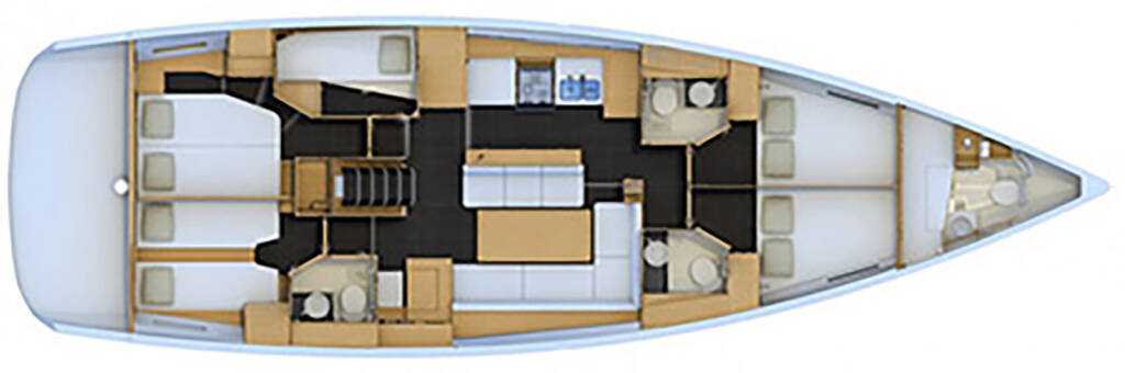 Sailing yacht Jeanneau 54 ECONOMY