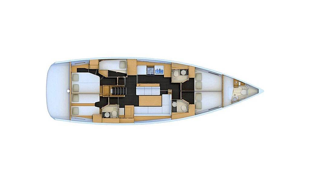 Sailing yacht Jeanneau 54 Maria II