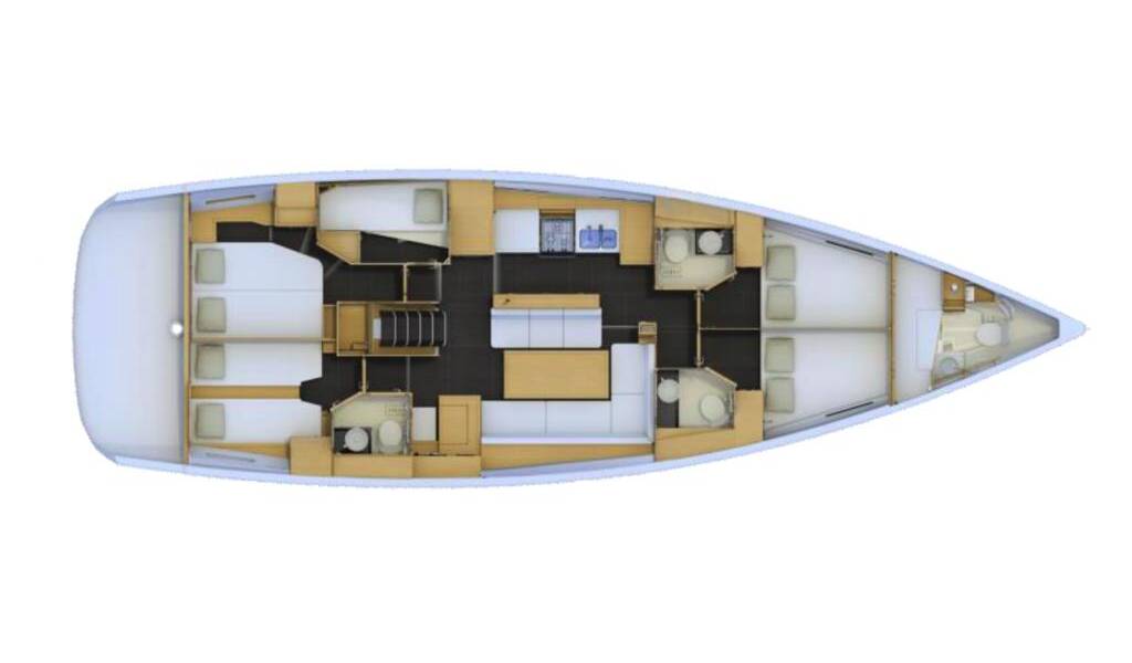 Sailing yacht Jeanneau 54 El Yelmo