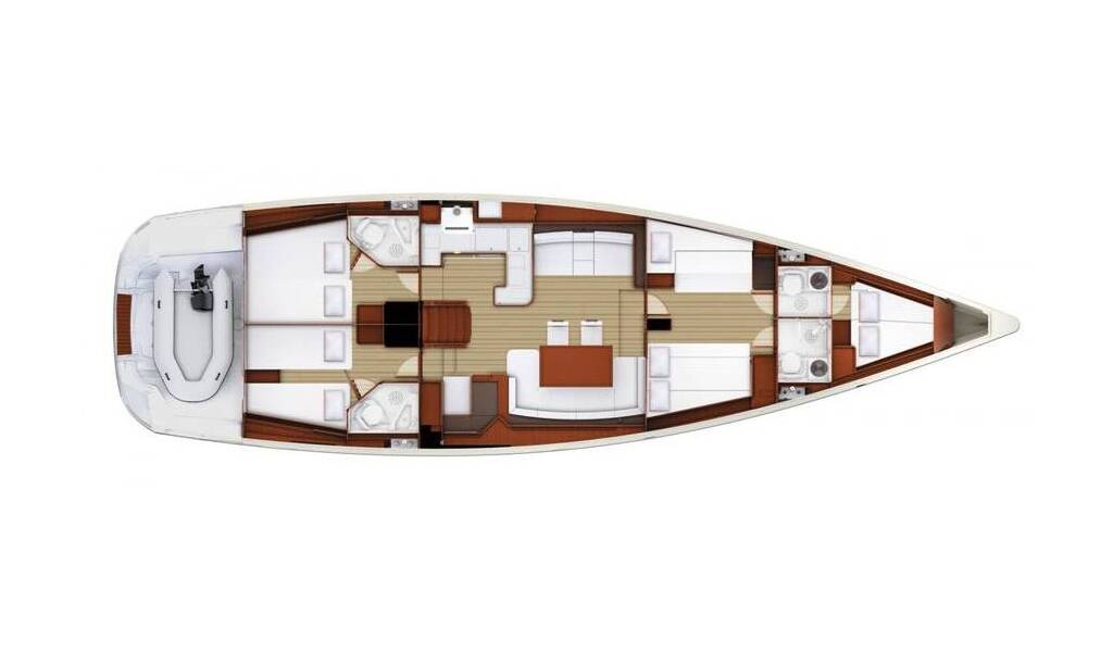 Sailing yacht Jeanneau 58 Atlas