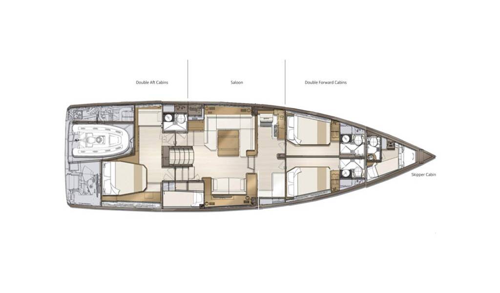 Segelyachten Jeanneau 60 Lyra 