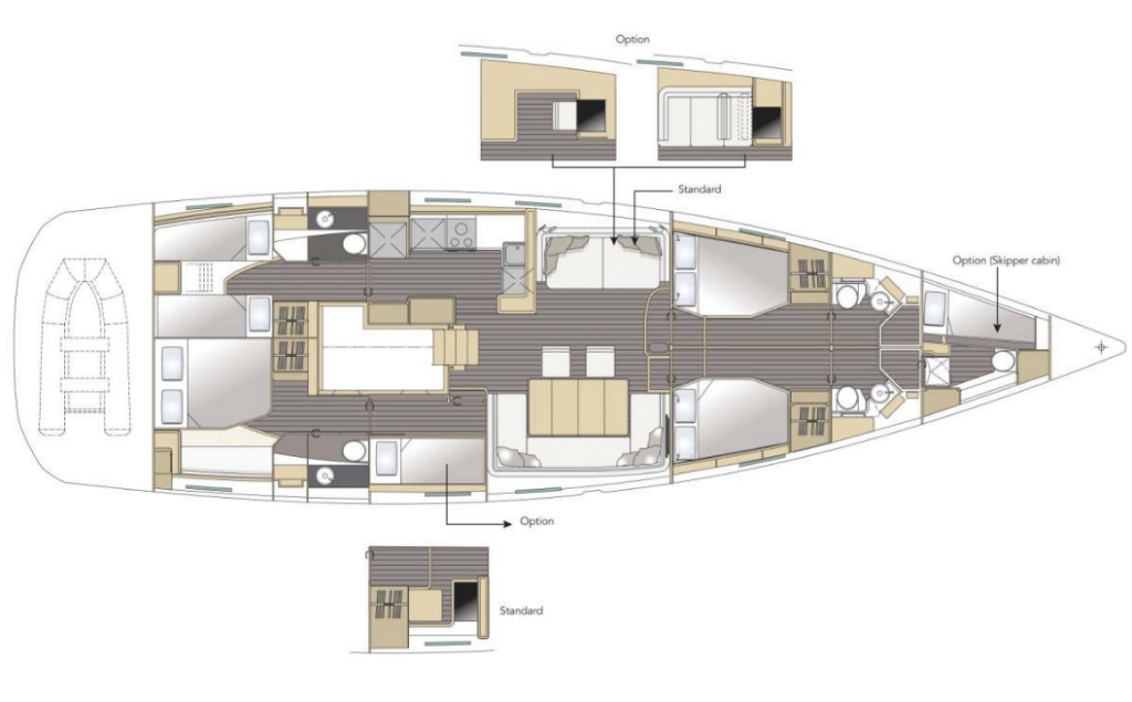 Sailing yacht Jeanneau 64 Life Time