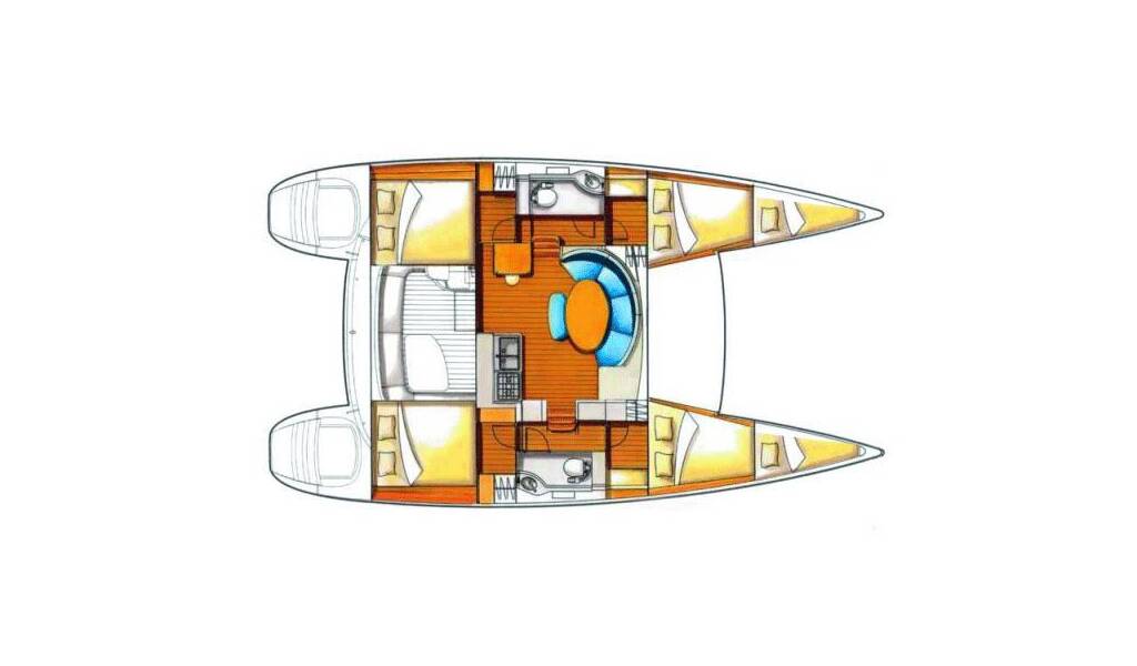 Catamaran Lagoon 380 S2 Nefertiti