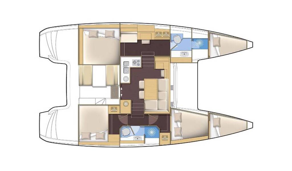 Power catamaran Lagoon 40 MotorYacht Family
