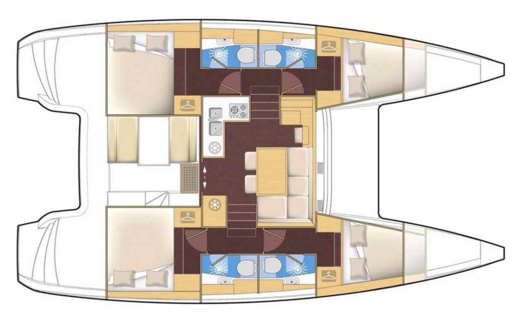 Catamaran Lagoon 40 Cassiopeia