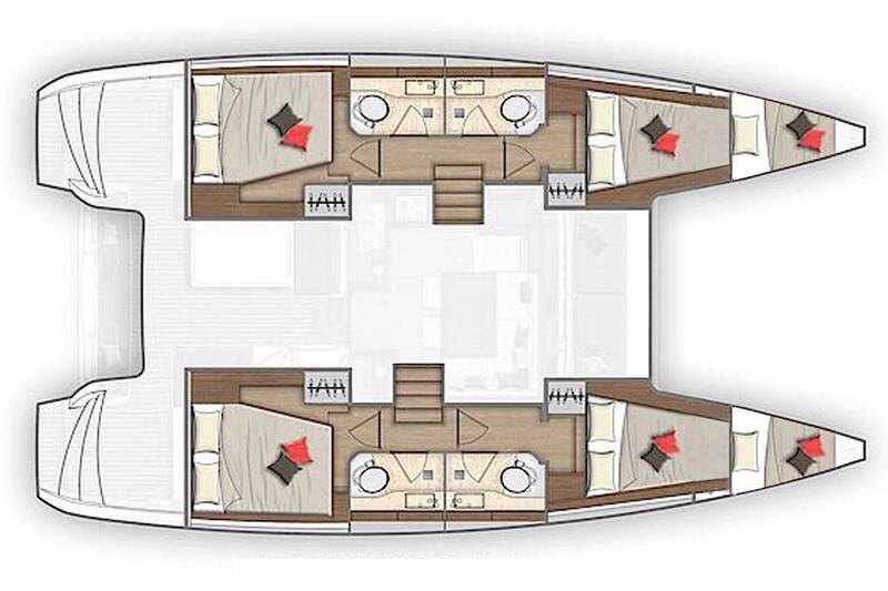 Catamaran Lagoon 40 Sail Aries
