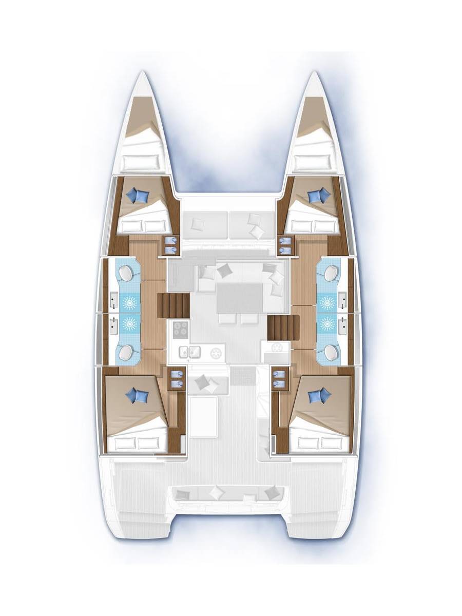 Katamaran Lagoon 40 Blue Lagoon