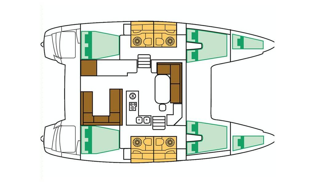 Katamaran Lagoon 400 S2 Emerald Seas