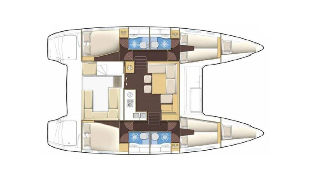 Katamaran Lagoon 400 S2 