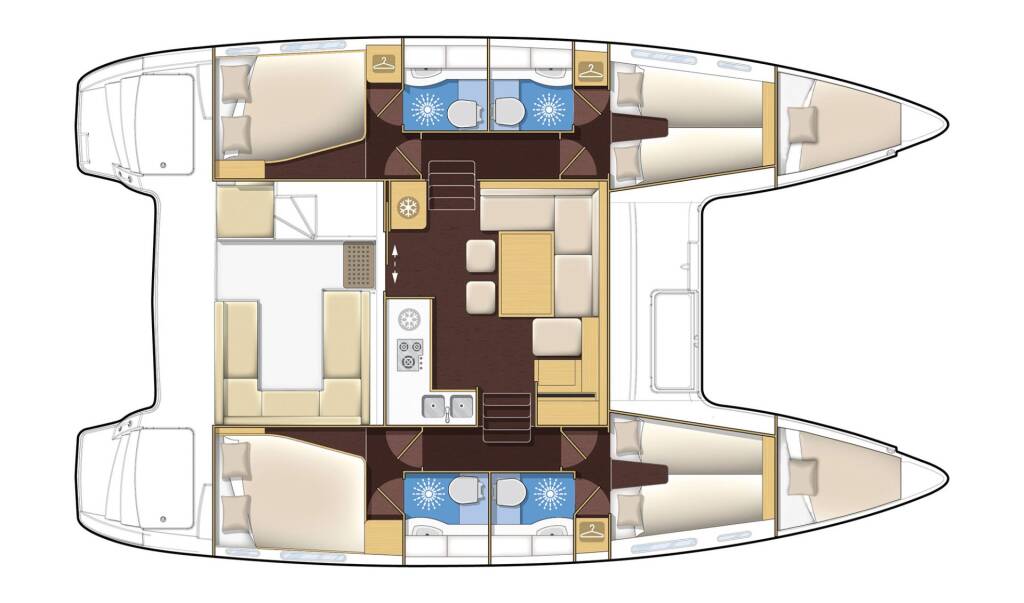 Catamaran Lagoon 400 S2 Vicky