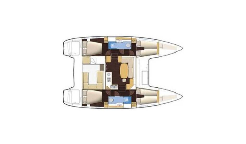 Catamaran Lagoon 400 Caribbean
