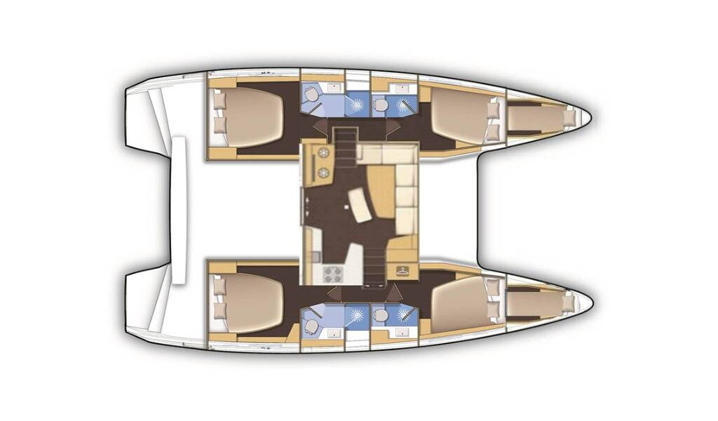 Catamaran Lagoon 42 Tethys