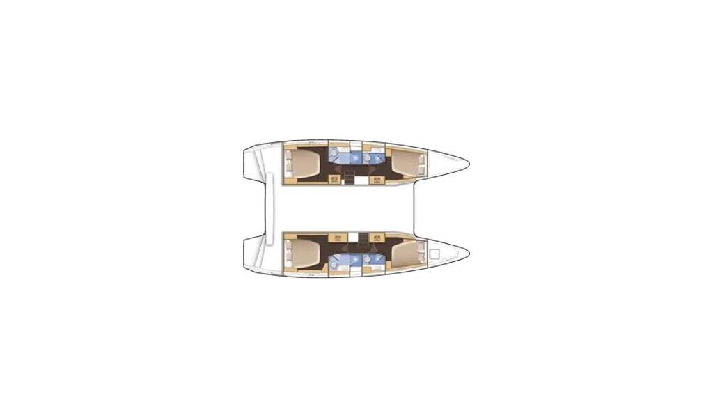 Catamaran Lagoon 42 Stolos