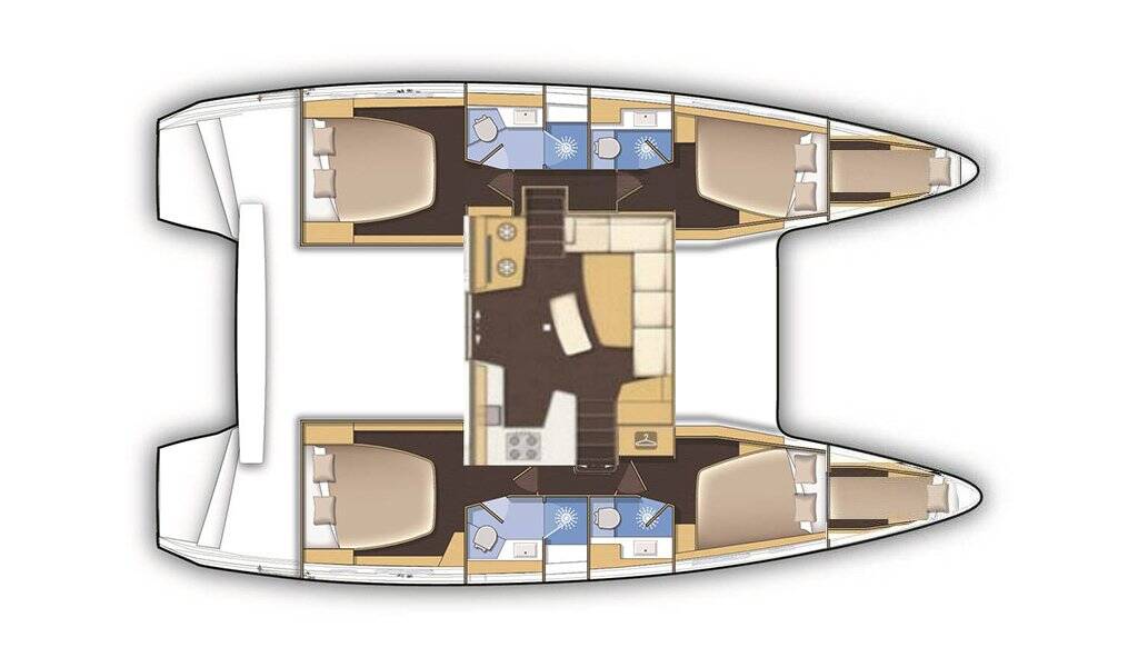 Catamaran Lagoon 42 Abba