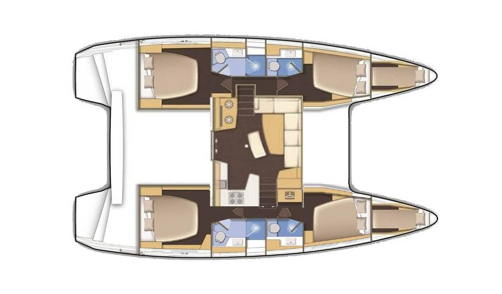 Catamaran Lagoon 42 Fantasea