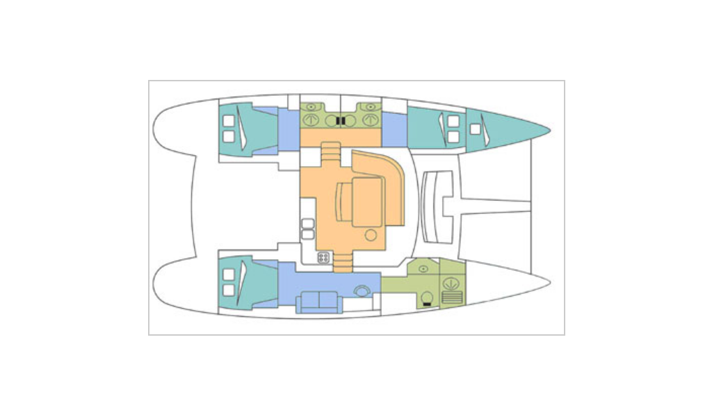 Catamaran Lagoon 440 Capricorn B