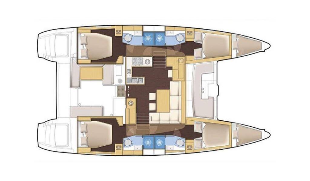 Catamaran Lagoon 450 F Lydia