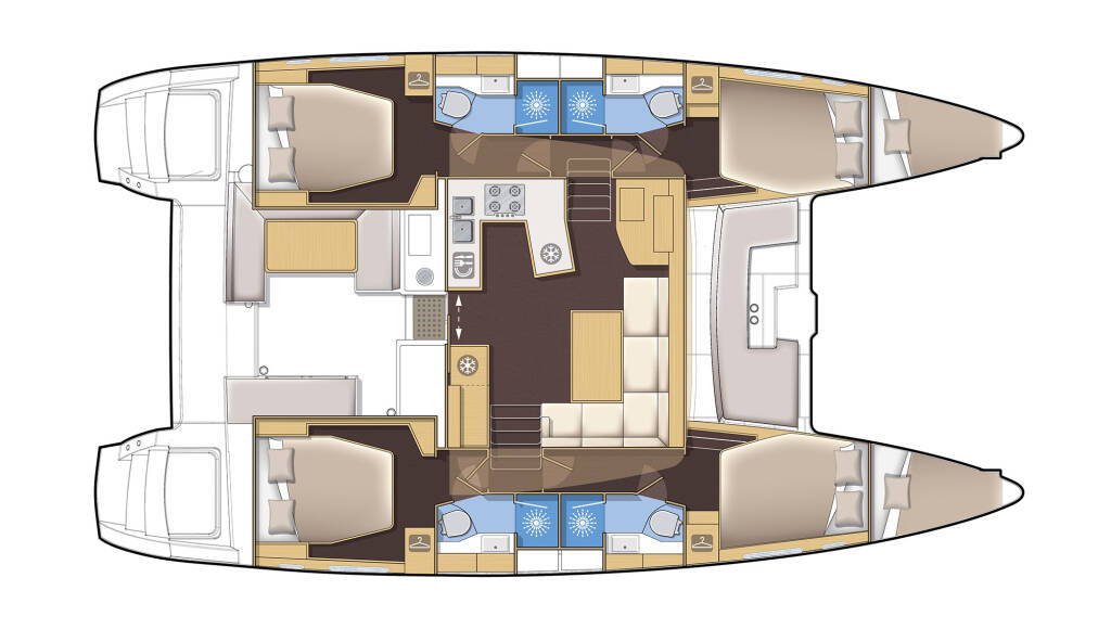 Catamaran Lagoon 450 F Kon-Tiki