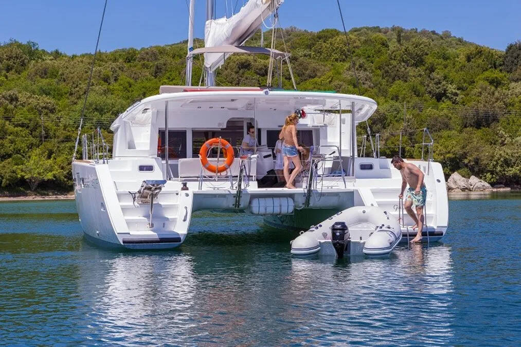 Katamaran Lagoon 450 F Gin Tonic