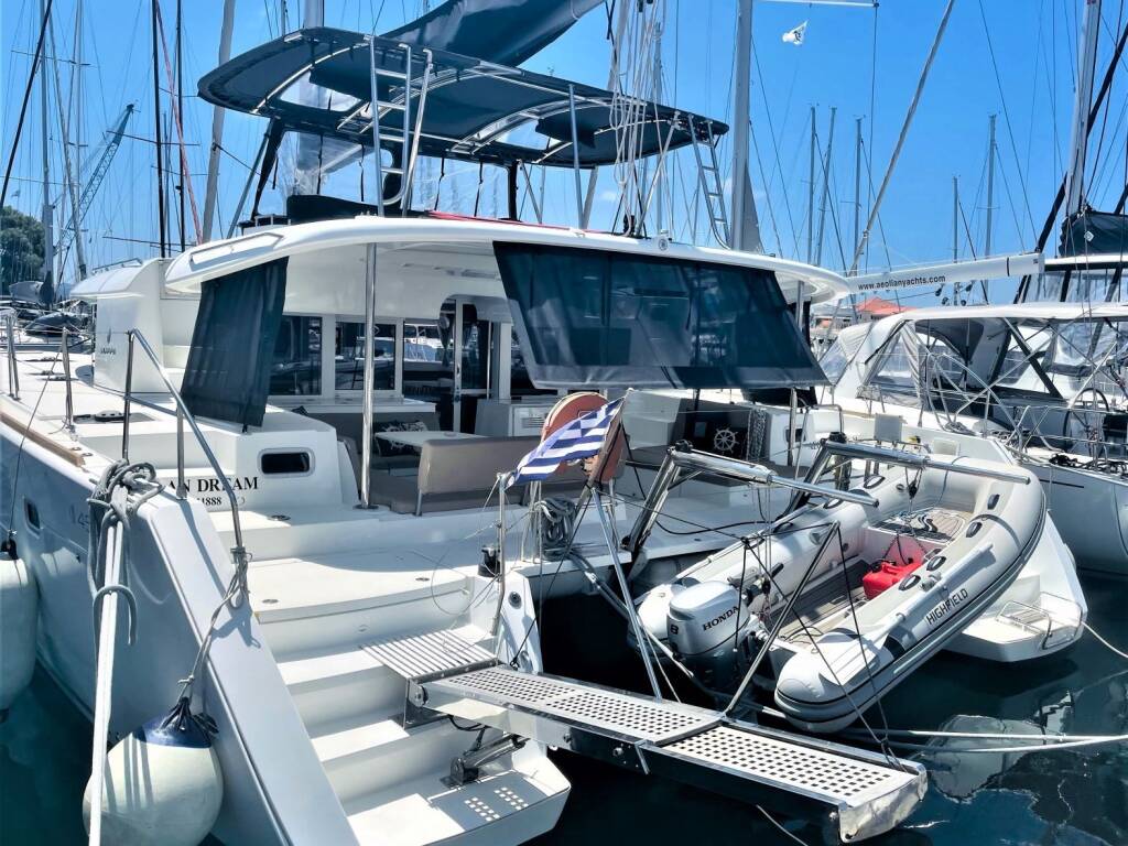 Lagoon 450 F Aeolian Dream Preveza Main Port