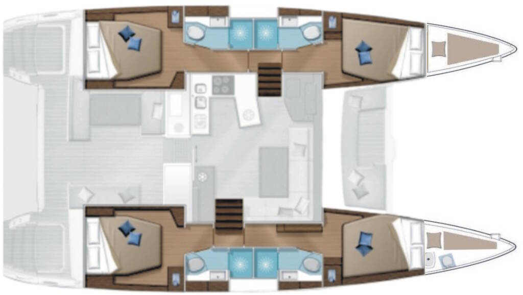 Catamaran Lagoon 450 F Alegria