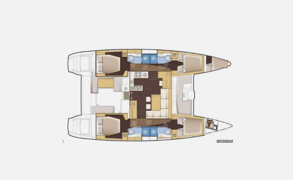Katamaran Lagoon 450 F Aristofanis