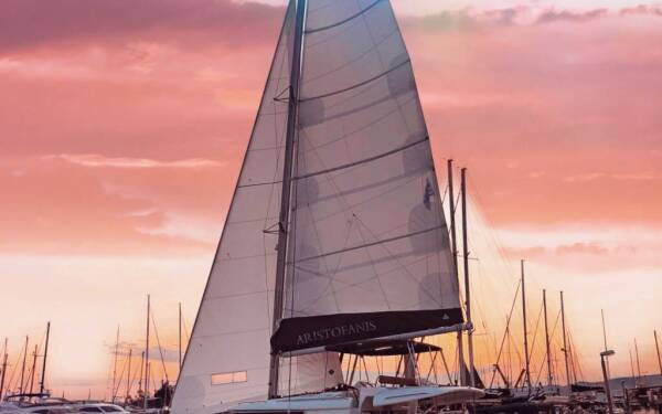 Lagoon 450 F Aristofanis Lefkas main port