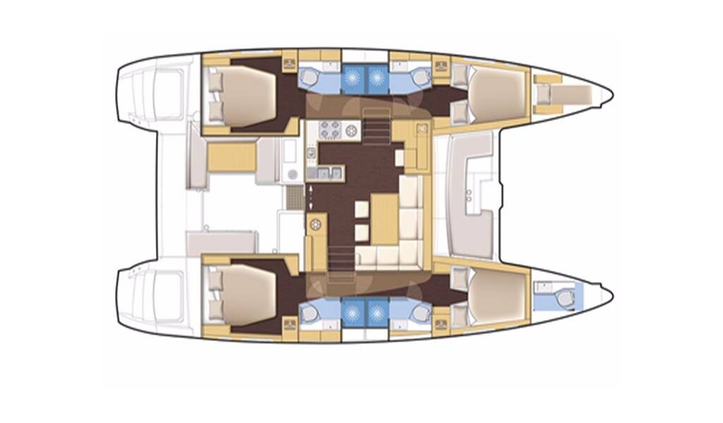 Katamaran Lagoon 450 Amare I