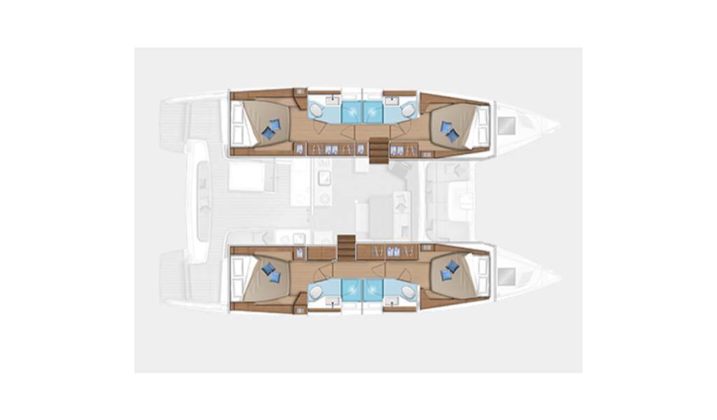 Catamaran Lagoon 46 Diamond Seas