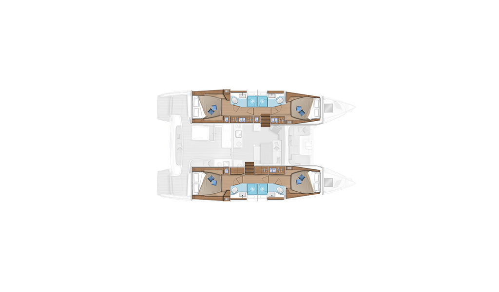 Catamaran Lagoon 46 Pnoe