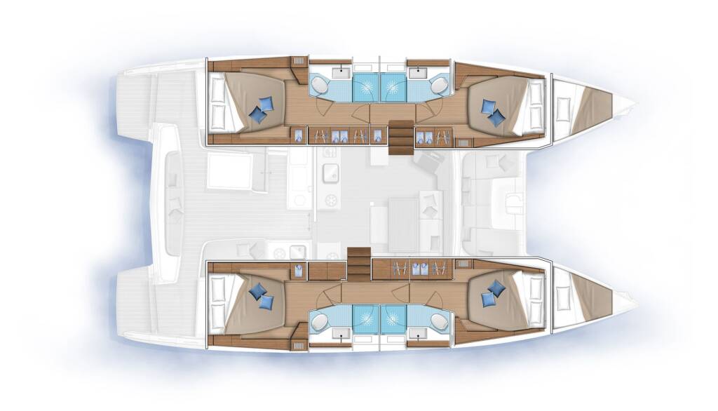 Catamaran Lagoon 46 Pnoe