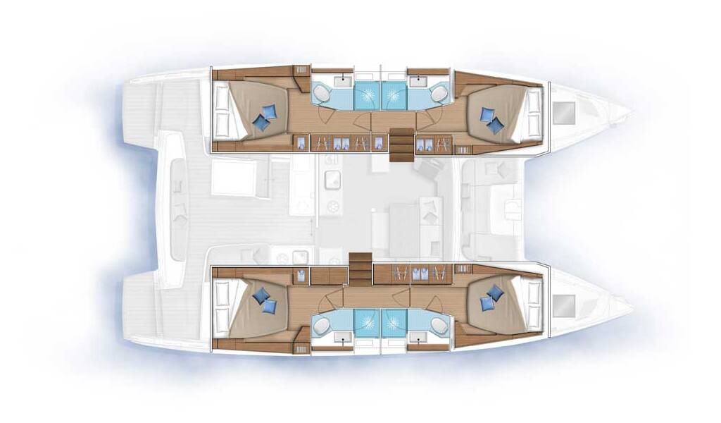 Catamaran Lagoon 46 Forever Young