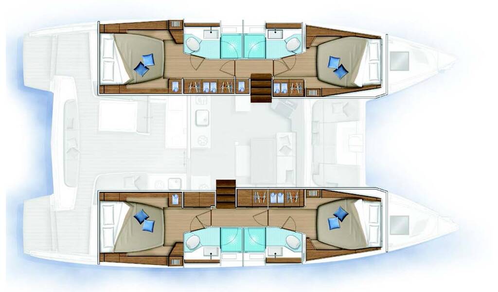 Catamaran Lagoon 46 Mare Luna