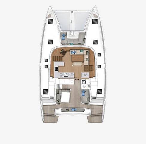 Catamaran Lagoon 46 Grand Blue