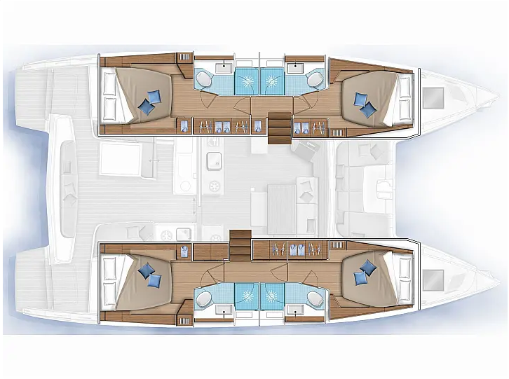 Katamaran Lagoon 46 G. P
