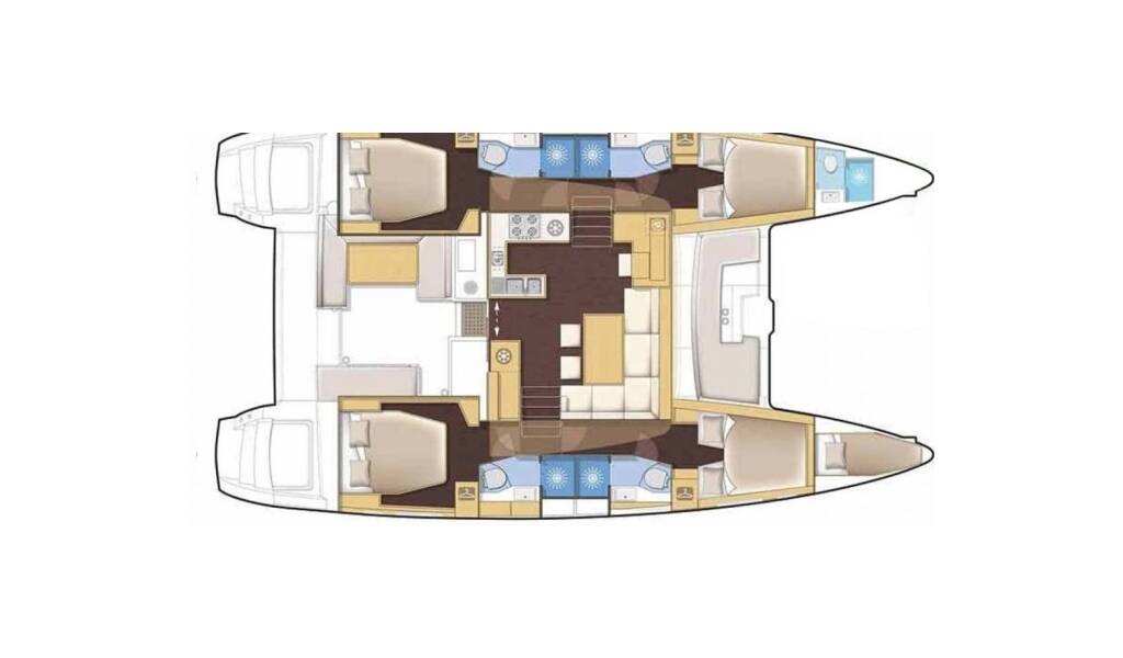 Catamaran Lagoon 46 Sea Energy I