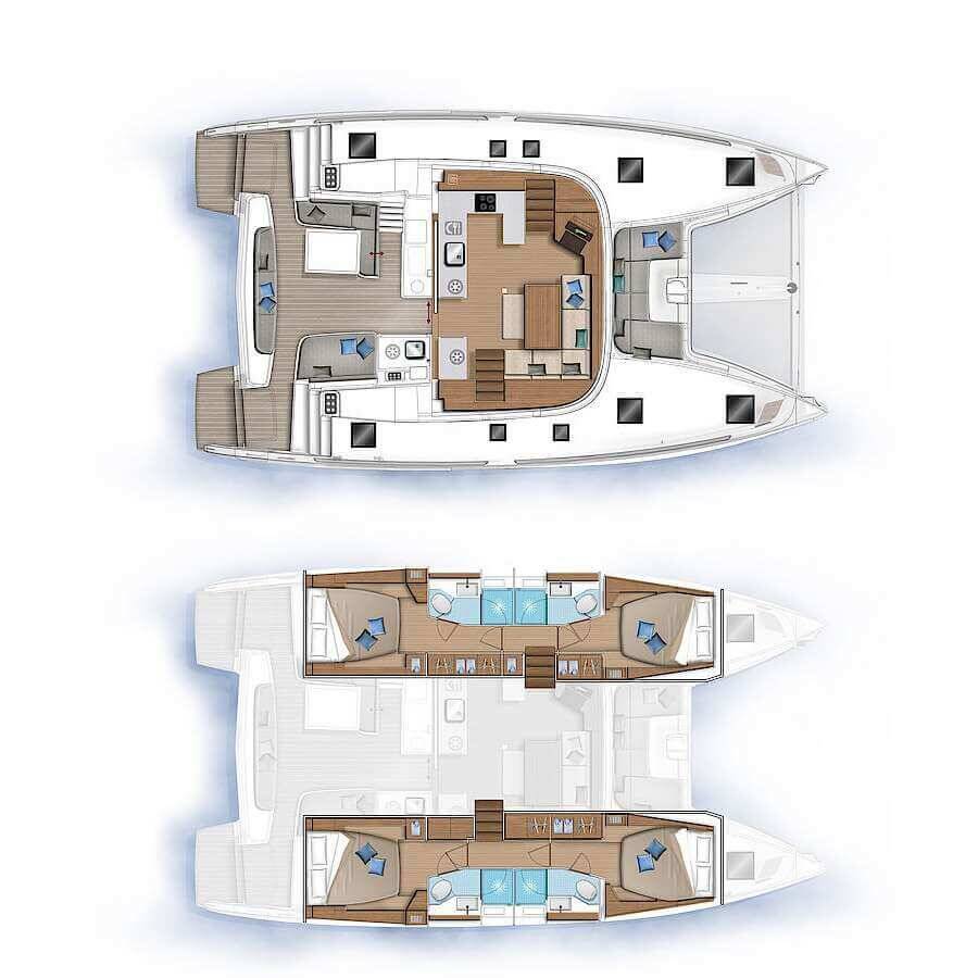 Catamaran Lagoon 46 Iris