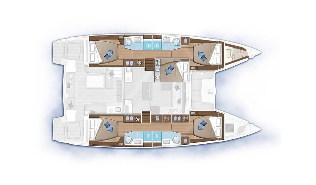 Catamaran Lagoon 50 Oneida 2