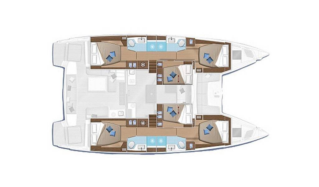 Catamaran Lagoon 50 Victoria